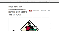 Desktop Screenshot of mrtubfixer.com